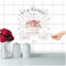 FoLIESEN Fliesenaufkleber - Deko-Bild für Bad, Küche, Badezimmer - Dekoration Fliesen-Bild selbstklebend - Maison de Campagne Shabby Chic, Fliese - Bild (BxH):15x15 cm - 75x75 cm / 25-tlg.