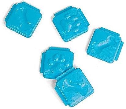 Outward Hound Nina Ottosson Nina Ottosson Extra Tiles for Dog Puzzles Challenge Slider & Multipuzzle - 5 Pack, Blue