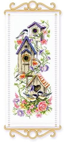 Riolis Kreuzstich Set Einweihungsparty, Zählmuster, 19x40cm