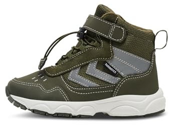 HUMMEL ZAP Hike JR Sneaker, Olive Night, 34 EU