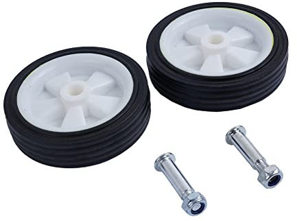 2pcs Air Compressors Casters,Air Compressor Accessories Caster Wheels 6In Shock Absorption Non-Slip Silent Stable Moving Caster Wheels