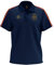 RFEF - Polo Réplica Oficial de la Selección Española de Fútbol | Manga Corta y Detalles Bordados - Color Azul Navy | Talla M