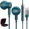 Cuffie USB C con Microfono Cuffie Type C per Samsung Galaxy A16 A34 A35 A56 S25 S24 FE Magnetico Hi-Fi Auricolari Tipo C In-Ear con Filo Auricolari USB C per iPhone 16e 16 15Pro Max per Honor 200 Lite