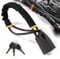 Steering Wheel Lock - Double Anti-Theft Device With 3 Keys, Easy to Lock or Unlock, Universal Fit for Car, Van, Trucks, SUV (Black)