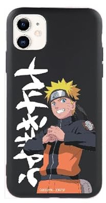 Offizielle Schutzhülle für iPhone 11 Naruto, japanischer Text, Weiß, zum Schutz