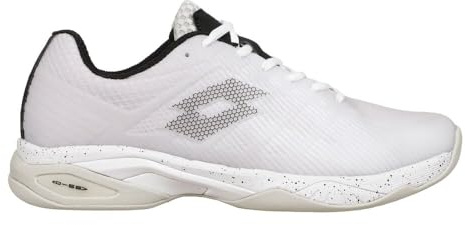 Lotto Herren Mirage 300 Iii Carpet Tennisschuhe Teppichschuh Weiß - Schwarz 45