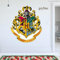 Harry Potter Wall Sticker – Hogwarts Crest Wall Decal Wizarding World Art (60cm Height x 50cm Width)