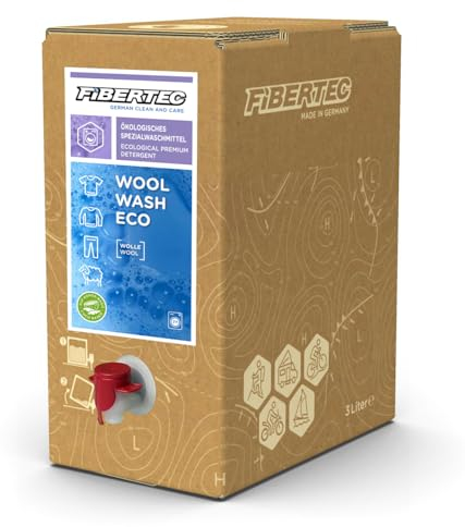 Fibertec Wool Wash Eco, Wollwaschmittel für Wolle und Merinowolle, bluesign® zertifiziert, 3 Liter Bag in Box Abfüllstation