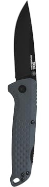 SOG Adventurer LB/3.5 Blade/5CR15MOV/Gray + Black/Blister Pack