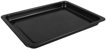 Mikinona Teglia Smaltata per Arrosti Pollo Teglia Rettangolare da Forno per Torte Crostate e Snack Spaziosa e Facile da Riporre