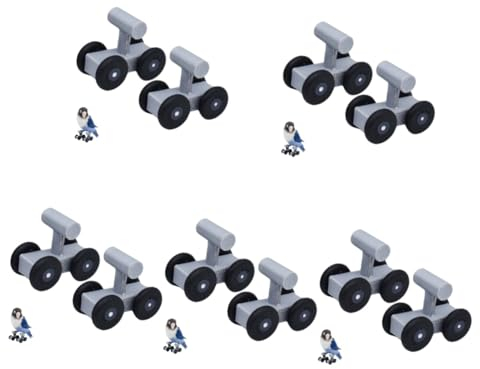 ORFOFE Vogel Leckerneien 5 Papagei Rennmaus Lernspielzeug Für Trainingsspielzeug Für Papageien Papageien-puzzlespielzeug Vogeltrainingsspielzeug Xylophon Abs