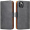 ROJIOJIO Cover per iPhone 11 Pro, Premium Pelle PU Portafoglio Flip Libro Libretto Custodia ​con [Chiusura Magnetica] [Supporto] [Porta Carte] per Apple iPhone 11 Pro, Nero