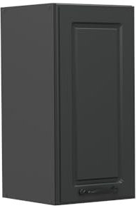 Vicco Hängeschrank R-Line, hängender Küchenschrank, Anthrazit Landhaus, 30 cm