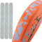 EBBOM Protector Pala de Padel Transparente con Superficie Micro Wave - Incluye Limpiador de Pala - Alta Protección Todas Las Palas - Accesorios Padel - Protector Pala Padel 35x370mm - Pack 3