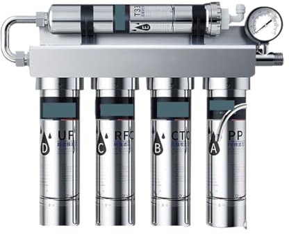 Filtro osmosi inversa, Filtrazione 'acqua Depuratore del filtro 'acqua del rubinetto, Depuratore 'acqua con filtro in acciaio inossidabile Potabile diretta Purificazione di tutta la casa