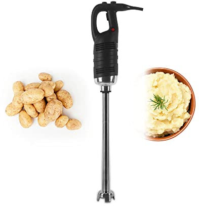 YXZQLOZ Commercial 850W Hand Blender Variable Speed Electric Stick Blender with 550mm Stick Electric Mixing Soups Sauce 8000-18000RPM