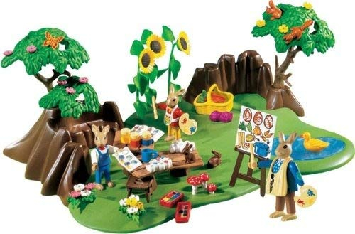 PLAYMOBIL 4450 Bunny Spring Workshop