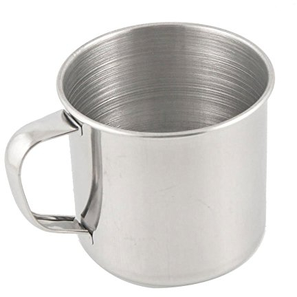 Kuizhiren1 Taza de acero inoxidable, para acampar al aire libre, senderismo, café, té, oficina, escuela, regalo