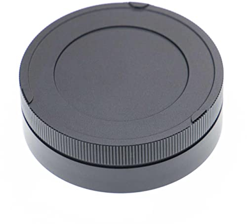 vhbw Objektiv-Rückdeckel kompatibel mit Leica M System - Metall, Schwarz