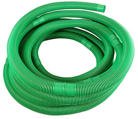 well2wellness® Universal Poolschlauch Schwimmbadschlauch 38mm grün - 15 Meter