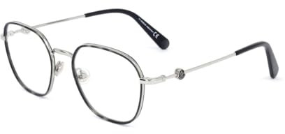 Moncler ML5125 016 SHINY PALLADIUM 50/19/145 Herren Brillen
