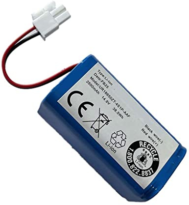 howtopfor 14.8V 2800mAh INR18650 Ersatz Akku kompatibel mit CR130 CEN550 CEN546 CEN663 V780 CEN640 CEN540 Sweeper INR18650 M26-4S1P 4INR19/66