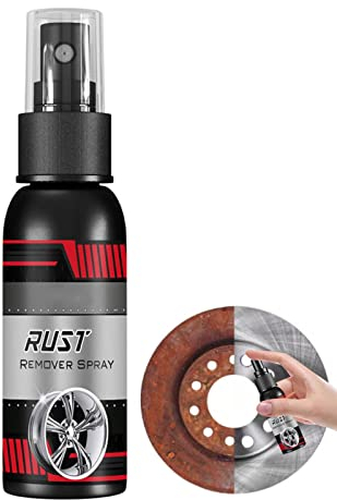 Bexdug 30/100ml Car Rust Remover Wheel Cleaner, Auto-Rost-Entferner, Car Rust Remover, Rim and Tyre, Car Maintenance Cleaning Rust Remover