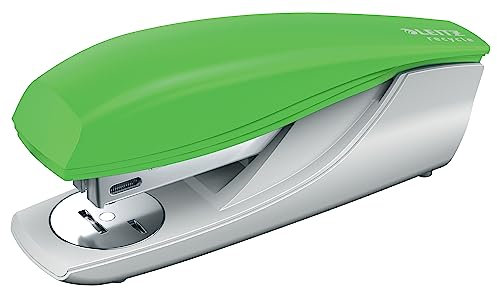 Leitz NeXXt Recycle Tacker für Büro & Schule, 30 Blatt, Tackerklammern & Heftklammerentferner, 100 % recyclebar, umweltfreundlich, Recycle-Sortiment, Grün, 56040055