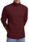Sailwind Men's Turtleneck Jumper Knitted Sweaters Slim Fit Rollneck Long Sleeve Casual Elegant Warm Knitwear (Wine Red, L)