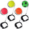 TNSLAND 4 palline per saltare con corda, palla da calcio, baseball, tennis, 4 pezzi