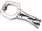 Automatic Locking Vice Grip Pliers, 7 C Clamp-Auto High-Carbon Steel C-Locking Pliers for Uneven Surfaces, Angles, Crafts & Hobbies