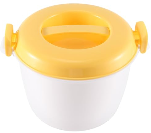 Kuuddker Forno Un Microonde Portatile Fornello di Forno Multifunzione Un Vapore 2800Ml Contenitore per Il Pranzo con Isolamento Utensili Un Vapore per Microonde