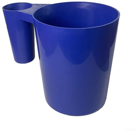 Scoop Pool Cleaning Tool, Universal Blue Measuring Scoop with Handle Cleaning Tools for Swimming Pools