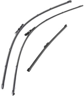 CMLGWL Escobilla limpiaparabrisas para Ford Escape/Kuga 2013-2017, Juego de 3 limpiaparabrisas delantero y trasero, 28''+28''+11''