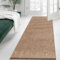 Cozy Haven Shaggy Collection Runner Rug - Hallway Carpet Runners, Non-Slip Floor Mats for Kitchen, Living Room, Corridor, Entryway, Door Entrances – (Beige, 60x220 cm)