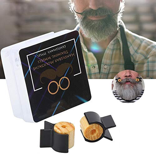 Rouleau à moustache, parfaits pour la barbe, outils de coiffage de barbe, bigoudis pour hommes, accessoires indispensables pour l'entretien de la barbe, pour papas, garçons, mari, amis