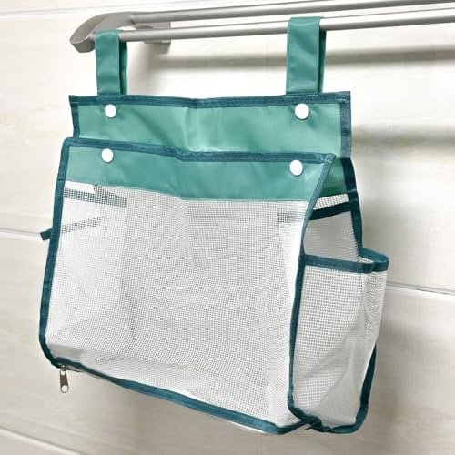 Bath Tub Toy Storage Organizer, Bath Tub Toy Organizer, Bathtub Toys Storage, Baby Bath Toy Organizer for Tub, Kids Toy Net Storage, Shower Basket Accessories Bath Toys Holder for Tub (Leaf Green)