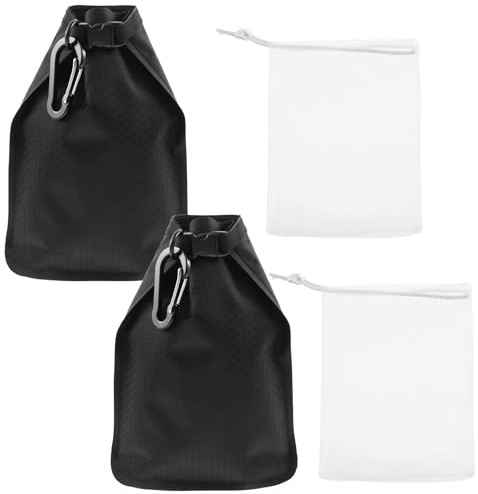 2 Stück Reiseseifenbeutel mit Netztasche 15×10cm Seifenbeutel für Feste Seife mit Schnalle Nylon Auslaufsicher Faltbar Seifendose Reise Wasserdicht für Reiseaufbewahrung von Seif