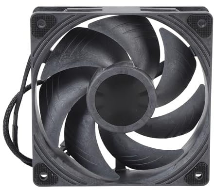 120 Mm Leiser Lüfter für Computergehäuse, Mining-Rig, CPU-Kühler, Computer-Lüfter, Doppelte Kugellager, 3-Gang-Einstellung, 3000 U/min, 4-Pin-PWM