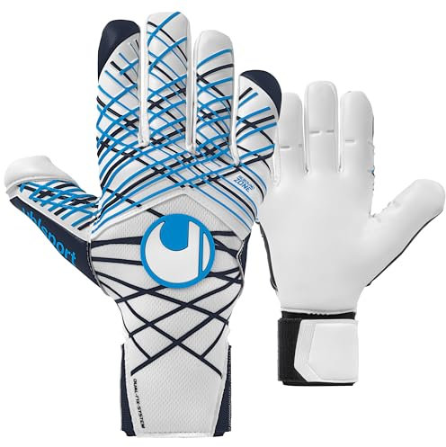 uhlsport Classic Absolutgrip Tight HN Fußball Torwarthandschuhe für Kinder und Herren, Torwart-Handschuhe, Fussball-Handschuhe mit Neopren und halb negativ geschnittene Finger, 5