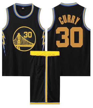 ABRTJCL Basketball-Spieltrikots für Herren/Jungen, 2er-Set Basketball Trainings Ärmellos Trikot und Hose, Kinder/Erwachsener Sleeveless Basketball Trikot schwarz 2XL