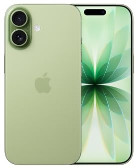 Apple iPhone 17 512 GB: 6,3 Display mit ProMotion, A19 Chip, Center Stage Frontkamera für Smarte Gruppenselfies, Verbesserte Kratzfestigkeit, Batterie für den ganzen Tag; Salbei