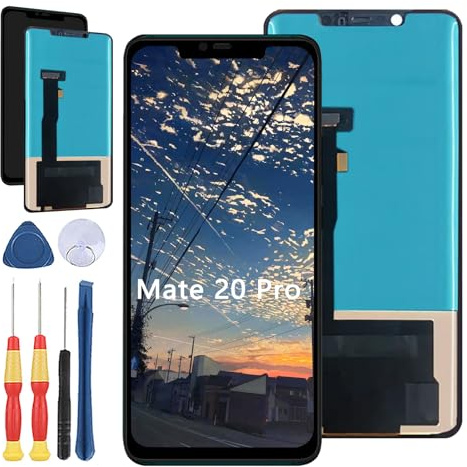 Yuxyiony Pantalla de repuesto para Huawei Mate 20 Pro LCD y accesorios de herramientas de repuesto.