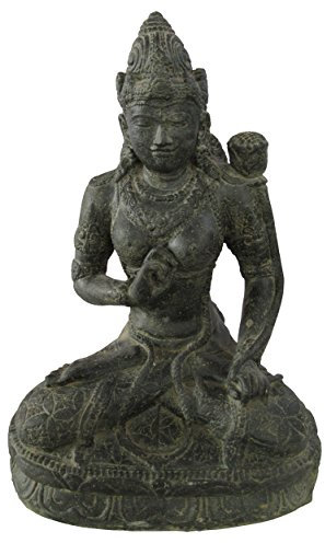 STONE art & more Dewi Tara, sitzend, 71 cm, Steinfigur, Steinguss, frostfest