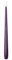 Sovie CANDLES Spitzkerzen Premium Ø 2,2cm x 28cm, Tafelkerzen Tischkerzen Leuchterkerzen Kerzen, 24 Stück, Brenndauer ca. 10 Std. (Aubergine)