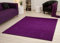 Steffensmeier Kurzflorteppich Cambridge Young | Teppich für das Wohnzimmer, Jugendzimmer in Lila, Größe: 80x250 cm