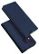 DUX DUCIS Cover Samsung Galaxy A40, Flip Caso Pelle PU con [Funzione Stand] [Slot Cart] [Chiusura Magnetica] Bumper Casein Custodia per Samsung Galaxy A40 (Blu)