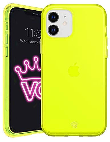 Velvet Caviar Compatible with iPhone 12 Mini - Neon Case (Neon Yellow)