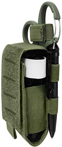 Upgrade 2 Pack 1000D Laser Cut Tactical Molle TQ Tourniquet Pouch & Trauma Medical Shear Holder Duty Belt Loop EMT EMS