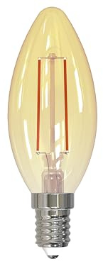MÜLLER-LICHT Retro LED Kerzenform Filament E14 gold, 2.2W ersetzt 16W, nostalgisches superwarmweißes (2000K) Licht für ein gemütliches Ambiente, 150lm, nicht dimmbar